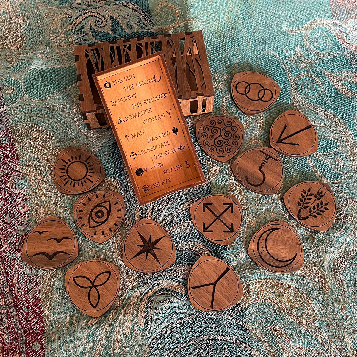 13 Witches Runes with Drawer Shop