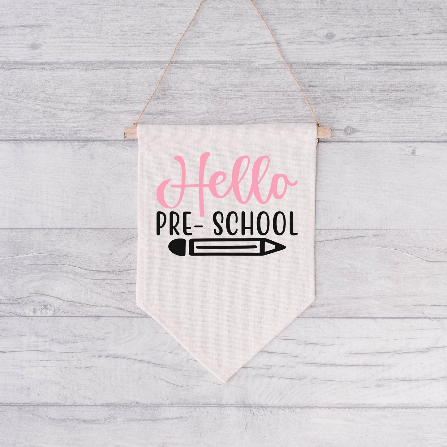 "Hello Pre-School" Graphic