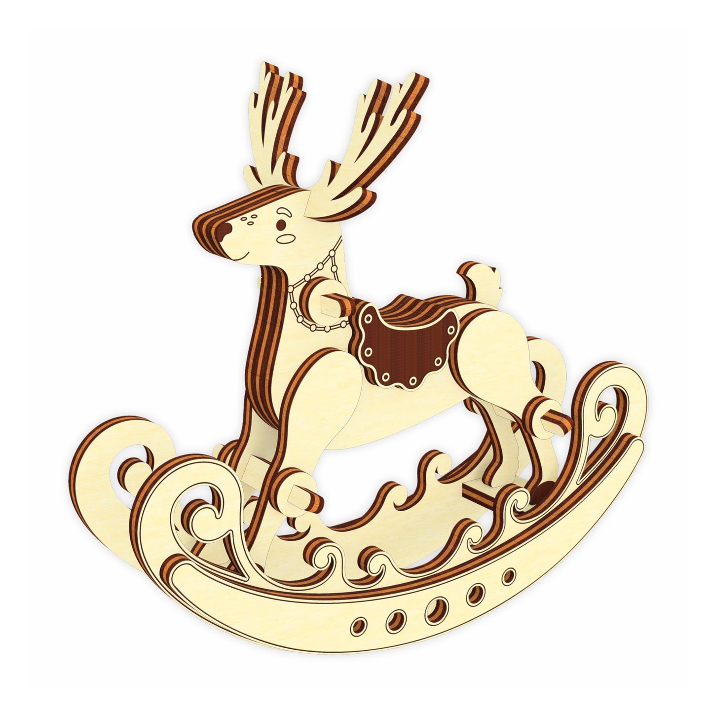 Rocking Reindeer - Christmas Traditional Toy