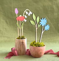 Mixed Wooden Flowers