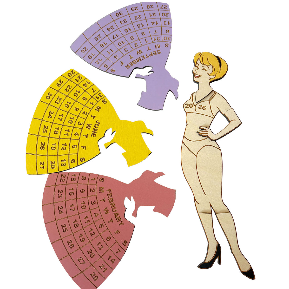 2026 Dress Up Calendar - Glowforge