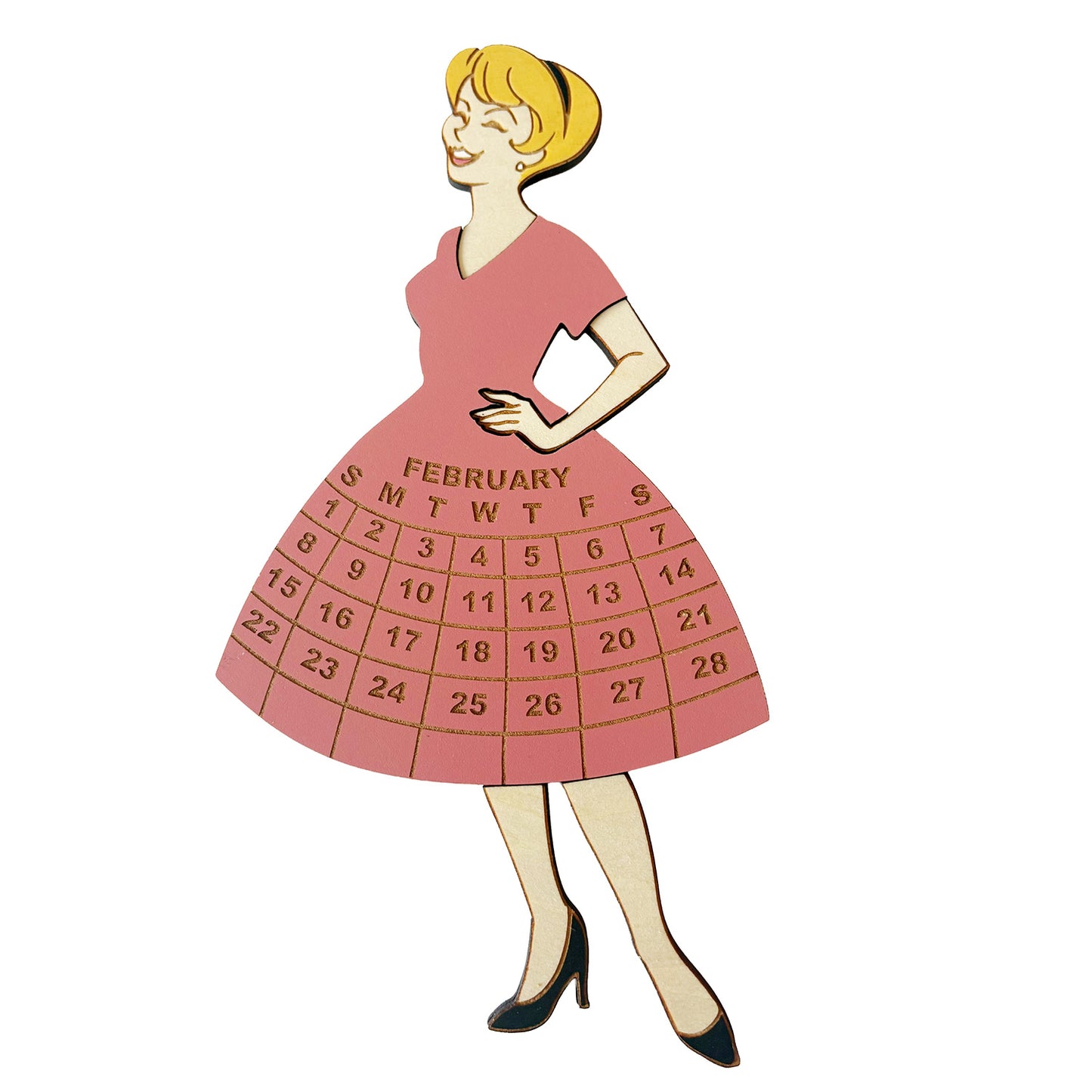 2026 Dress Up Calendar - Glowforge