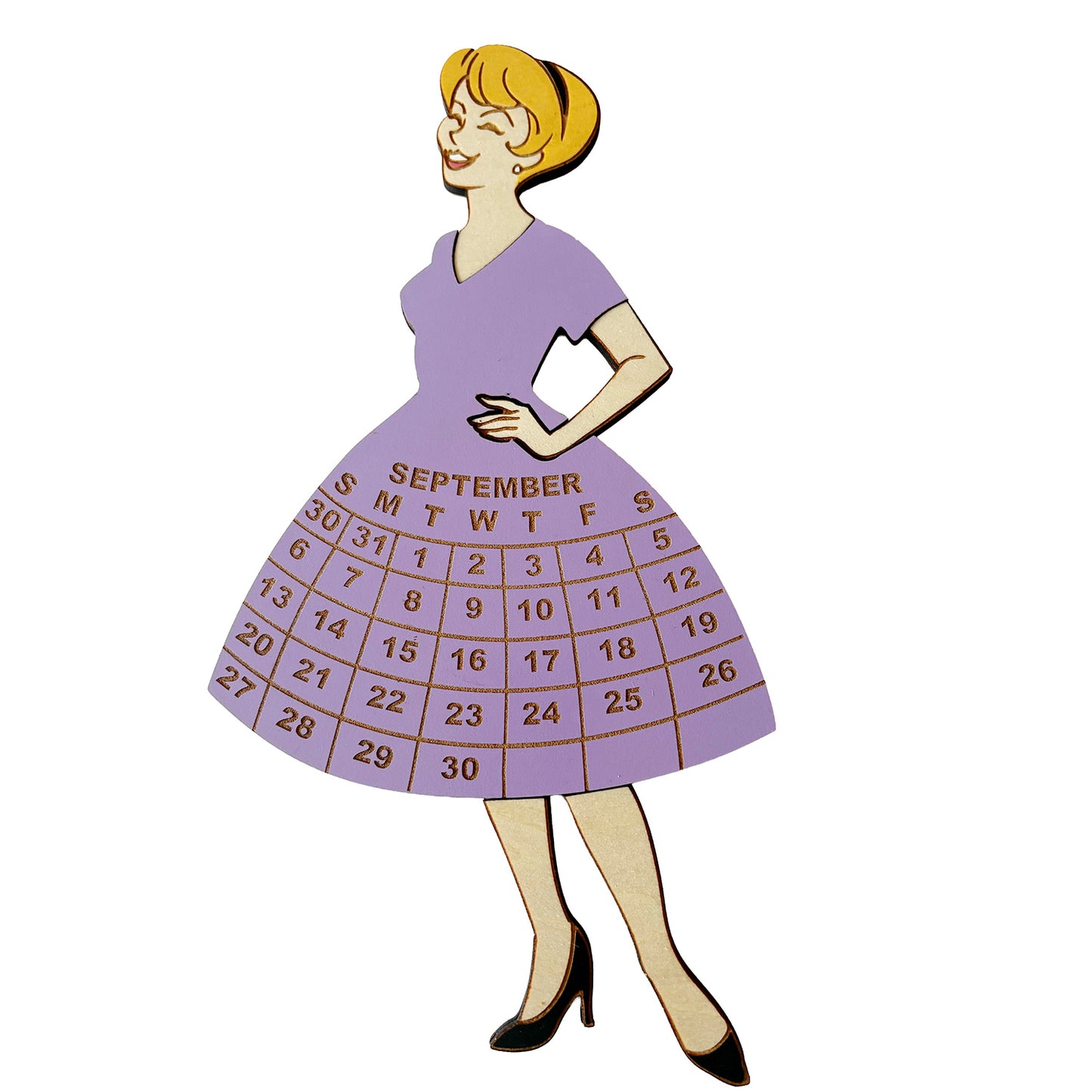 2026 Dress Up Calendar - Glowforge