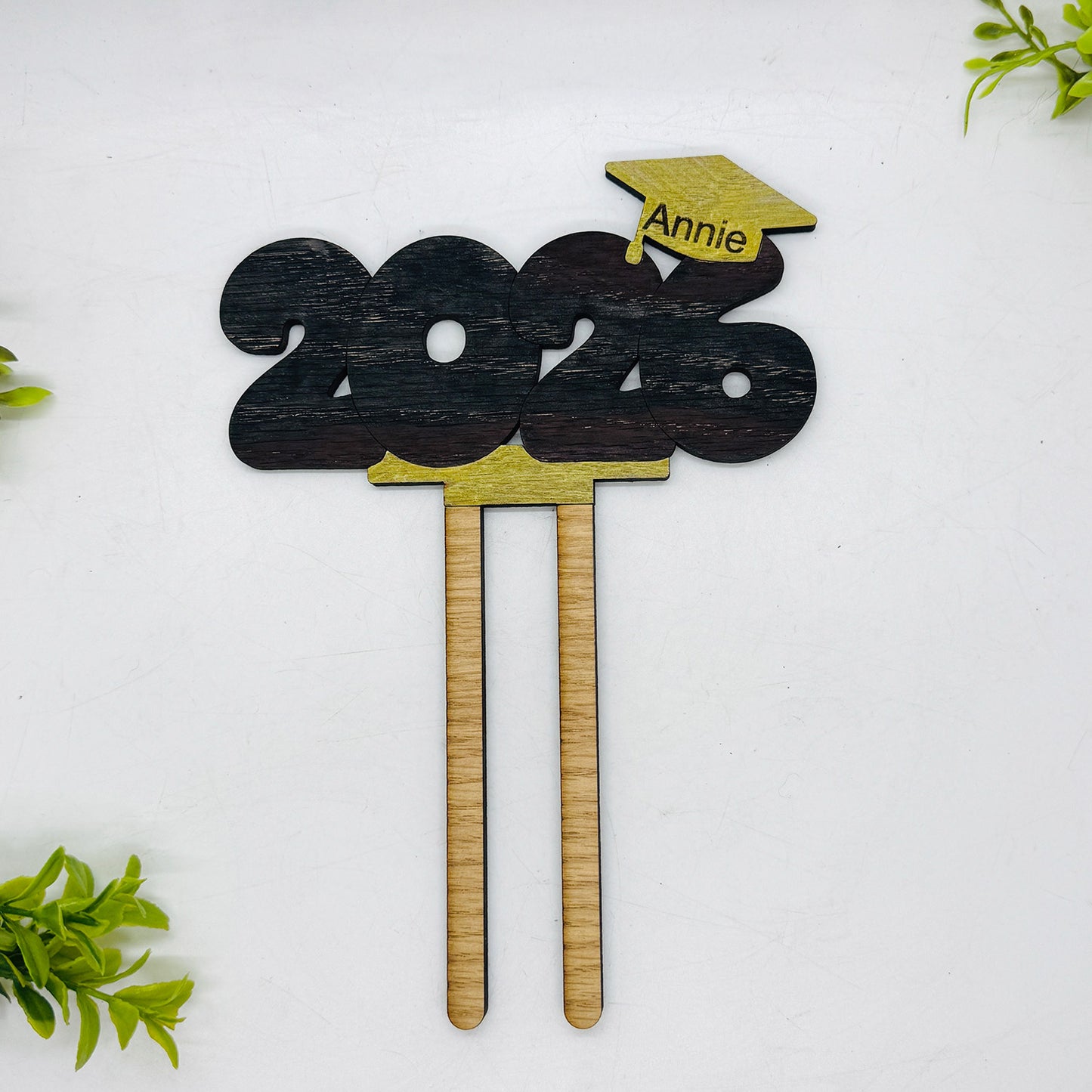 2026 Graduation Cake Topper Party Decor #2 - Glowforge