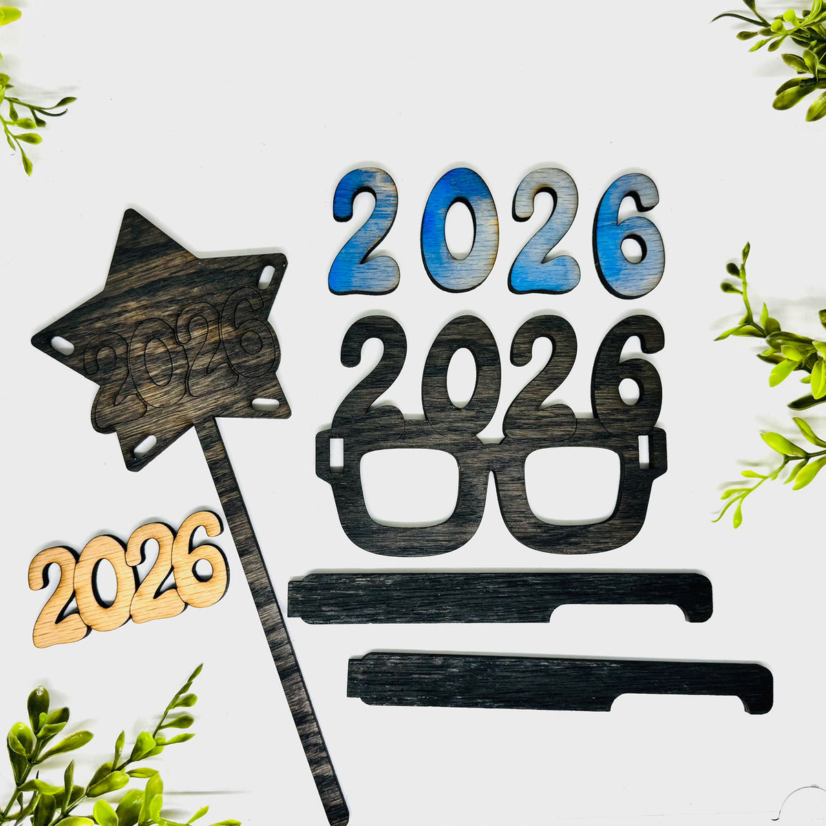 2026 Kids Party Glasses and Star Wand Set - Glowforge
