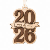 2026 Layered Wedding Ornament - Glowforge