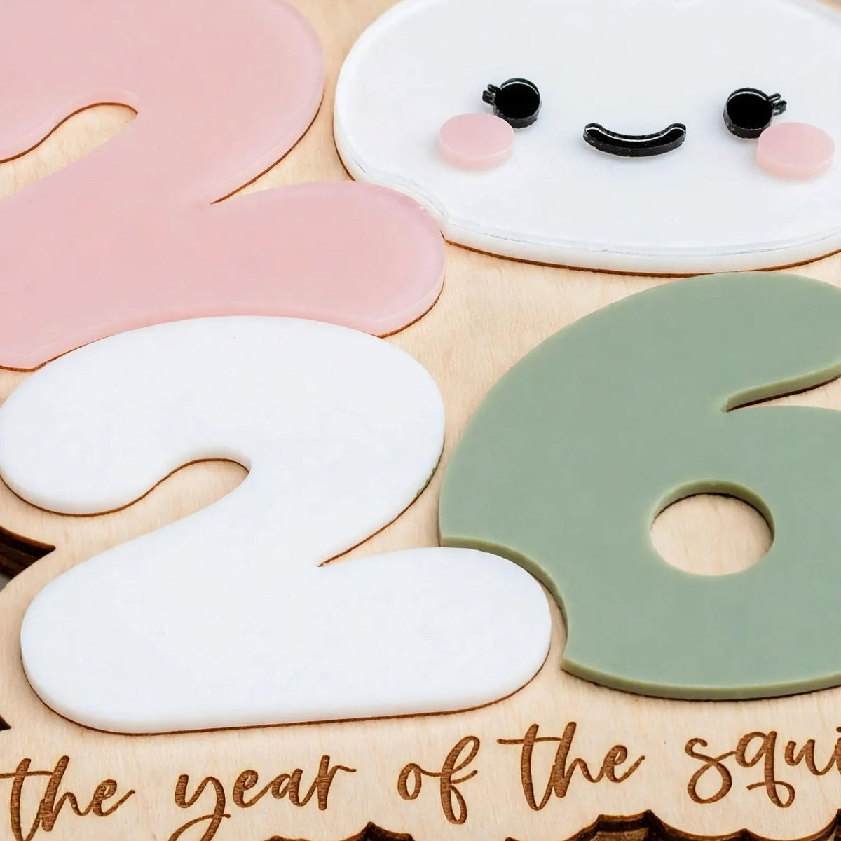 2026 Year of the Squishies Dumpling Ornament - Glowforge