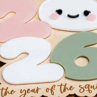 2026 Year of the Squishies Dumpling Ornament - Glowforge