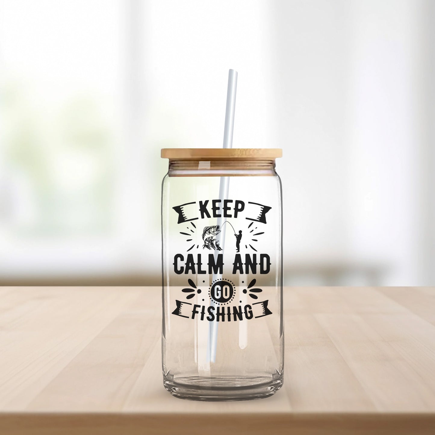 "Keep Calm And Go Fishing" Graphic