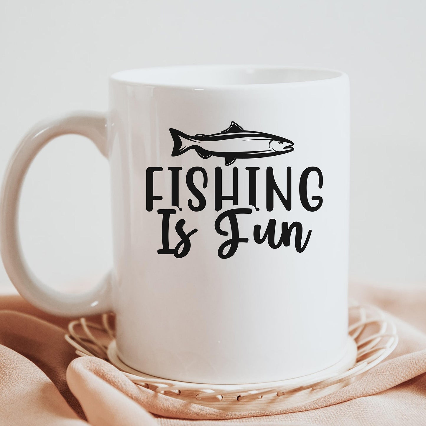 "Fishing Is Fun" Graphic