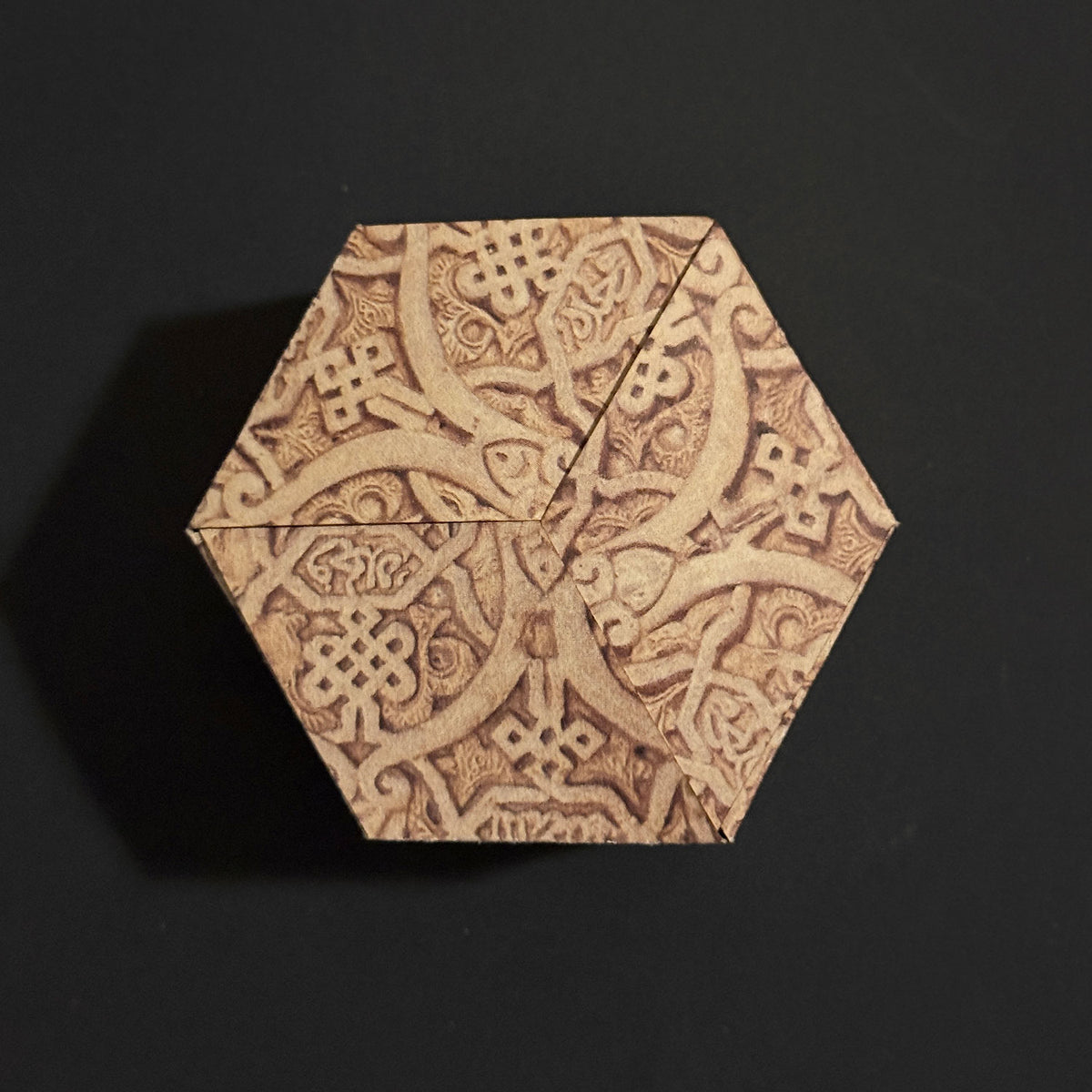 3 Angle Flap Hexagon Box - Glowforge