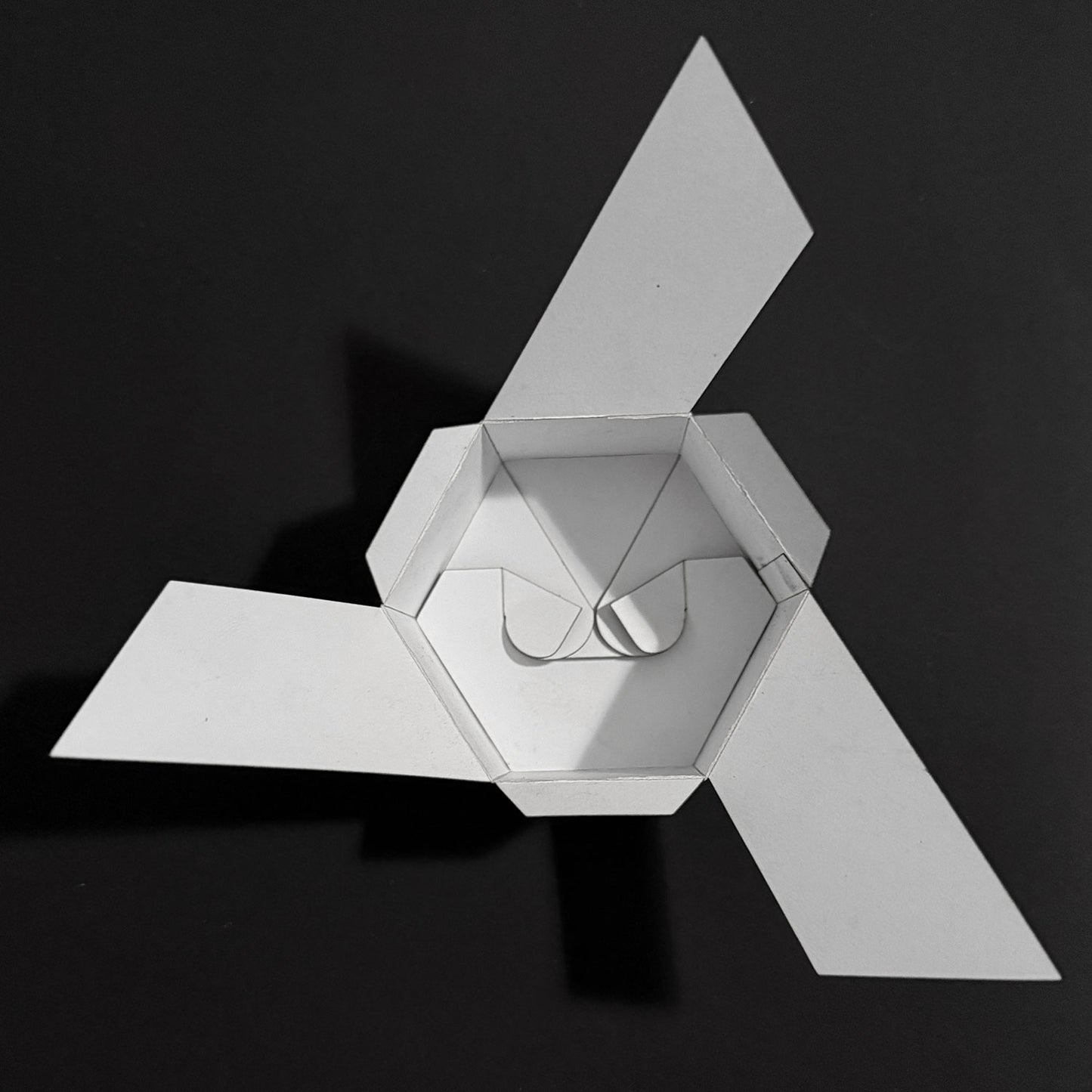 3 Angle Flap Hexagon Box - Glowforge