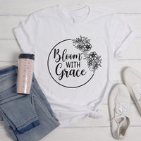 "Bloom With Grace" Graphic