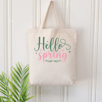 "Hello Spring" With Wreath Graphic