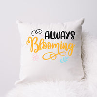 "Always Blooming" Graphic