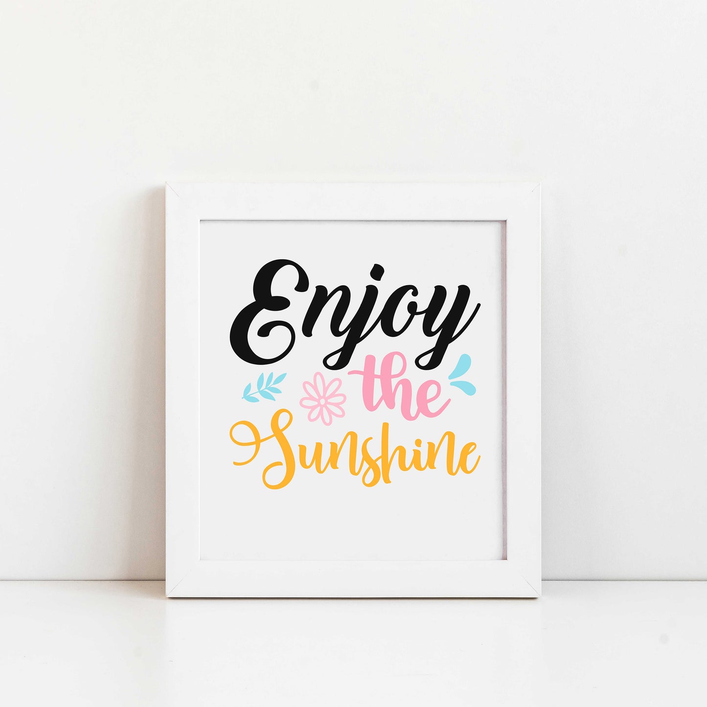 "Enjoy The Sunshine" Graphic