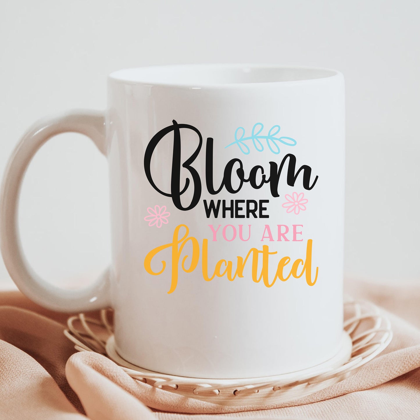 "Bloom Where You Are Planted" Graphic