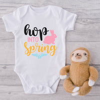 "Hop Into Spring" Graphic