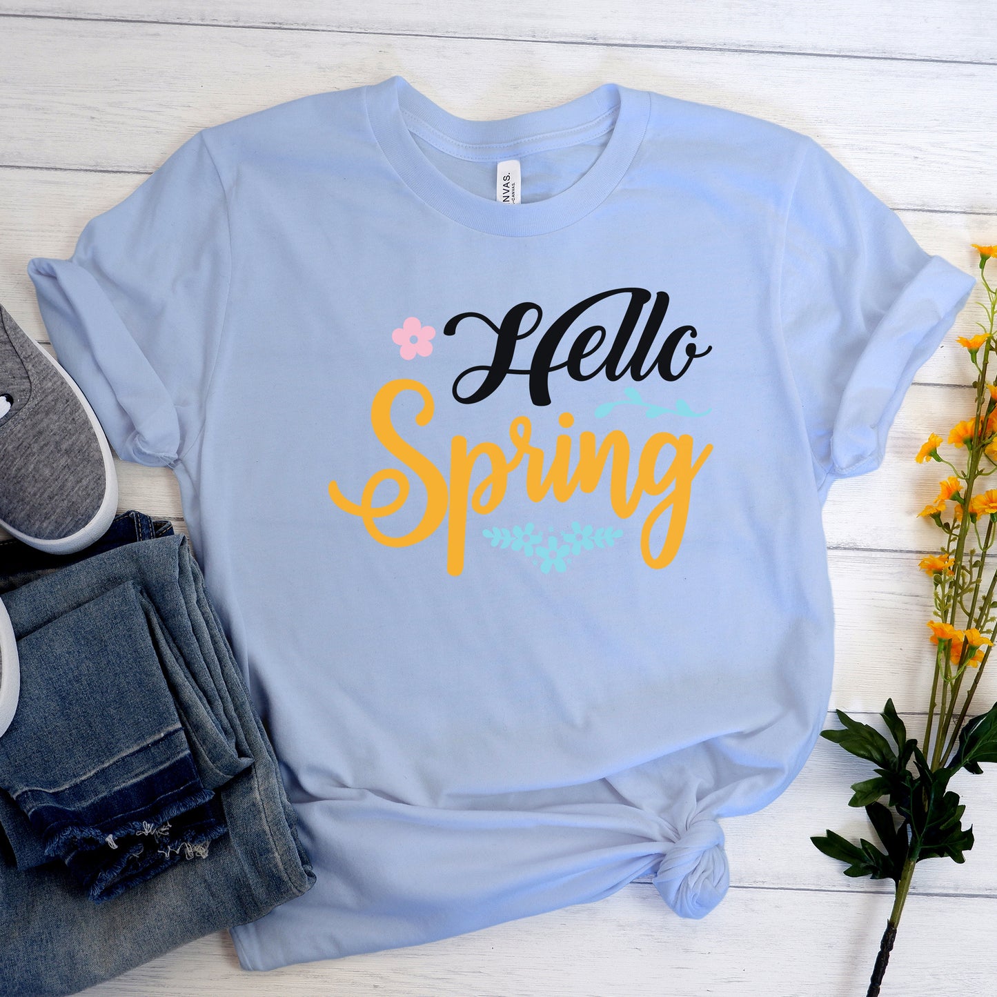 "Hello Spring" Graphic