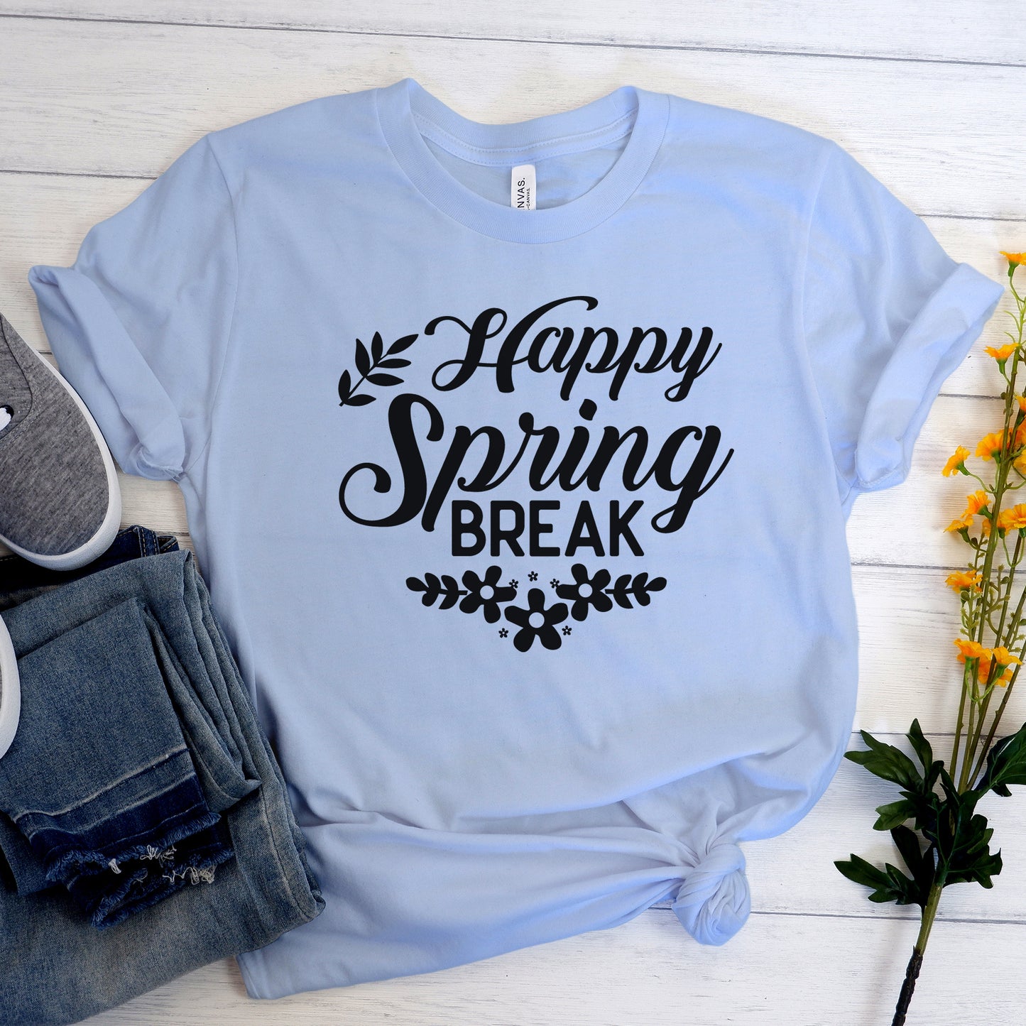 "Happy Spring Break" Graphic