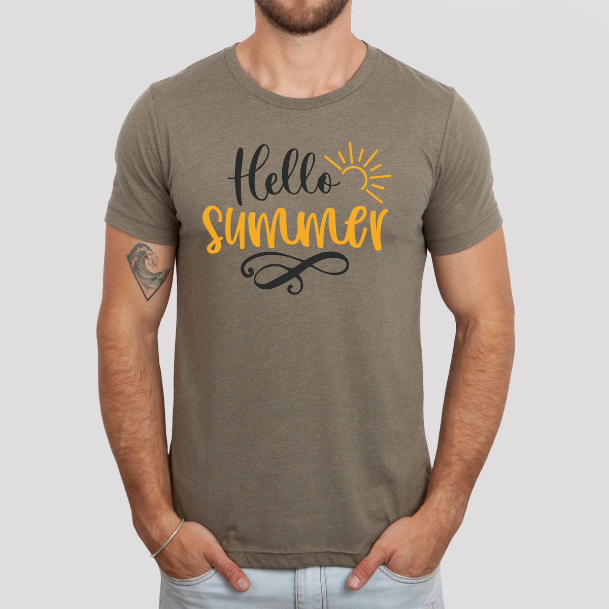 "Hello Summer" Graphic - Glowforge