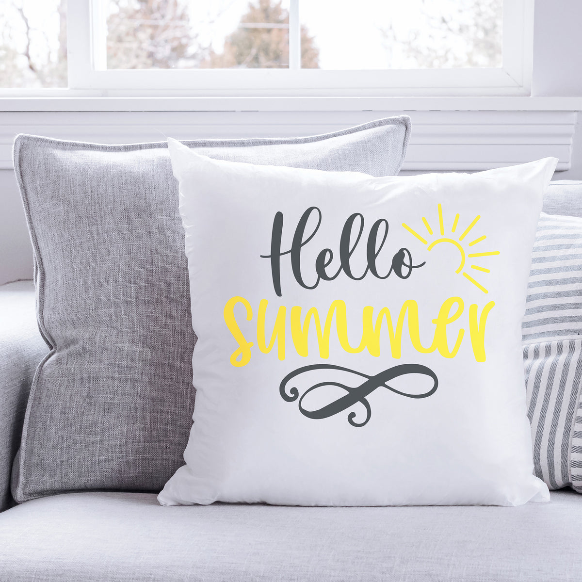 "Hello Summer" Graphic - Glowforge