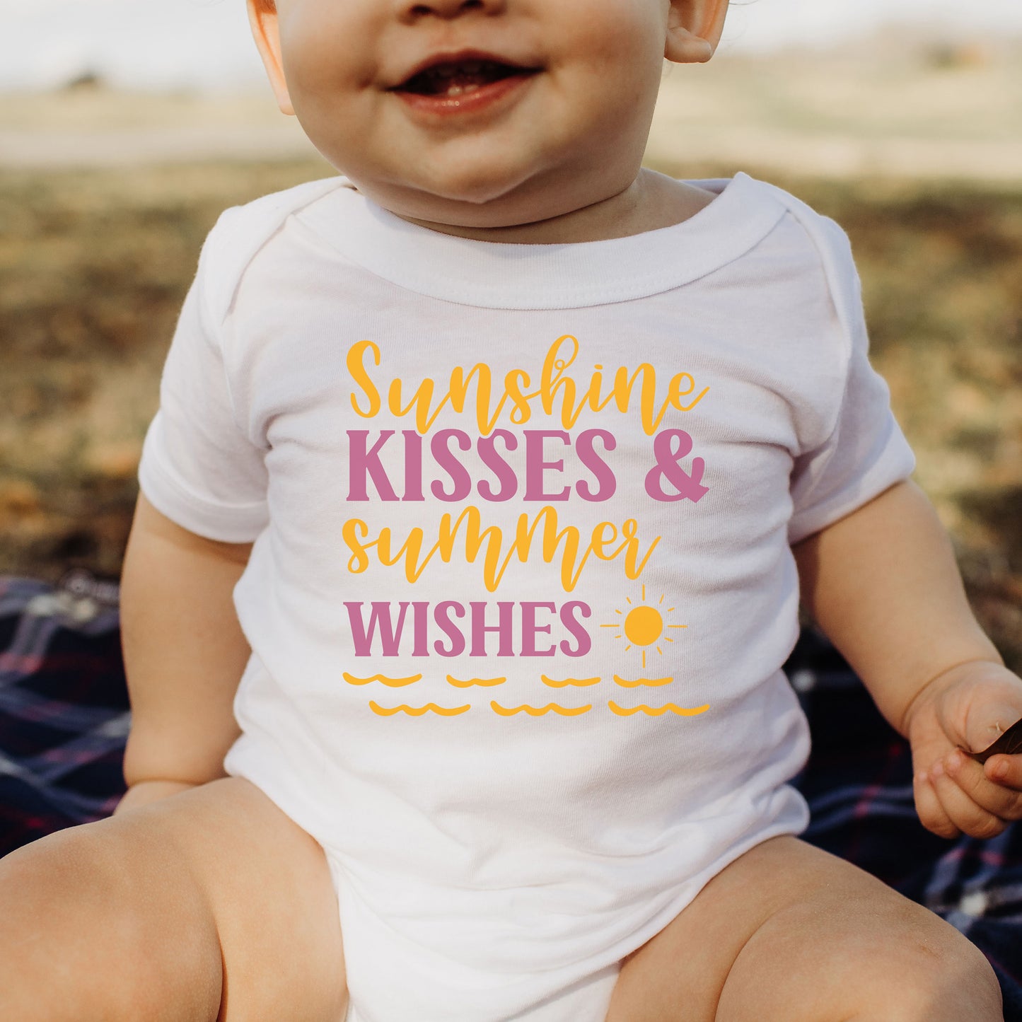 "Sunshine Kisses & Summer Wishes" Graphic