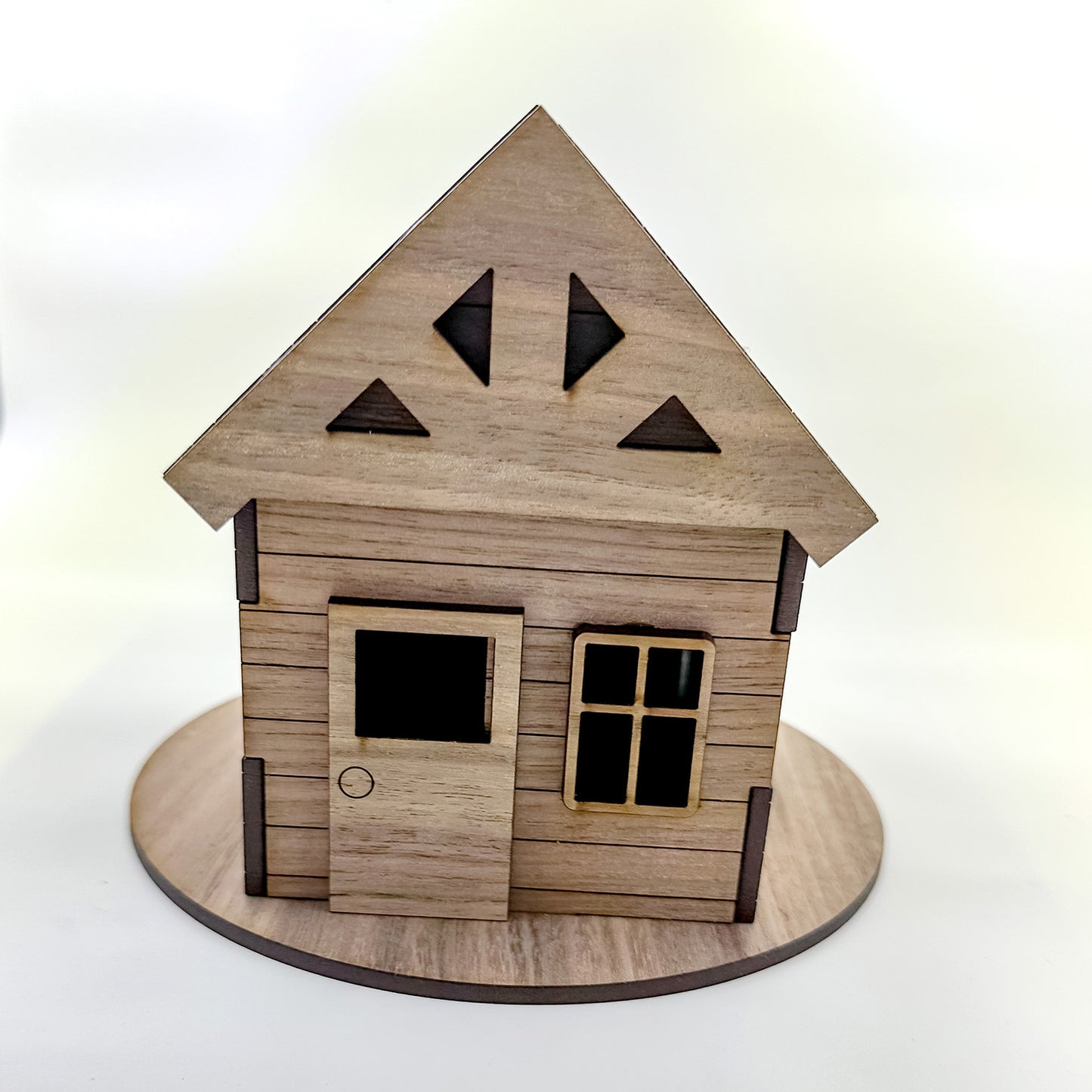 3D Farmhouse Shelf Decor Christmas Village House Christmas Ornament