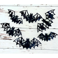 3D Halloween Bats (Set of 6) - Spooky Bat Decor