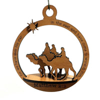 3 Wise Men 3D Christmas Ornament