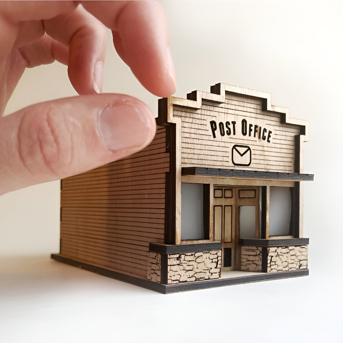 3D Miniature Post Office – Glowforge Shop