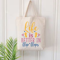 "Life Is Better In Flip Flops" Graphic