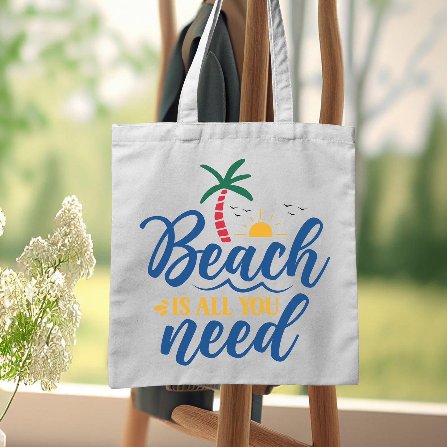 "Beach Is All You Need" Graphic