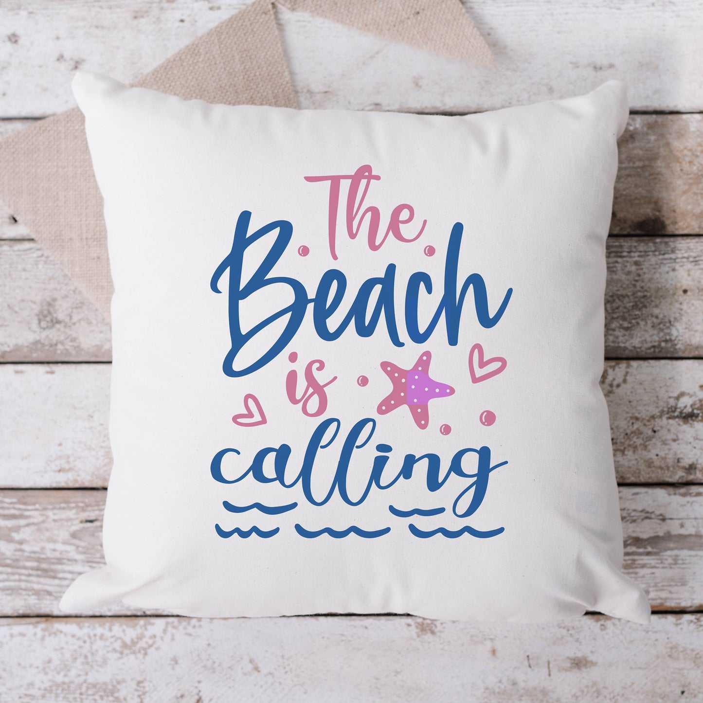 "The Beach Is Calling" Graphic