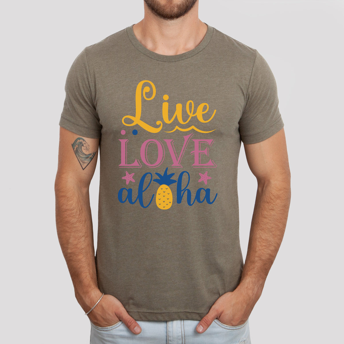 "Live Love Aloha" Graphic - Glowforge