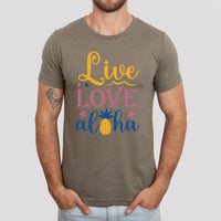 "Live Love Aloha" Graphic