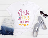 "Girls Just Want To Have Sun" Graphic
