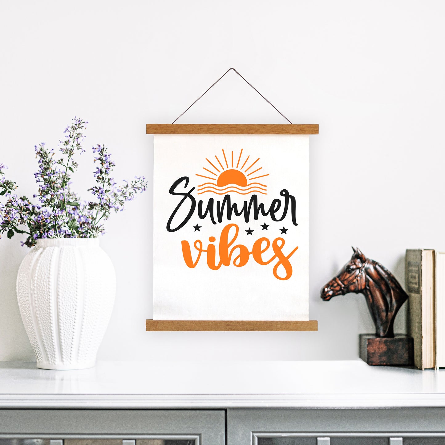 "Summer Vibes" With Sun Graphic