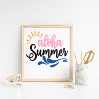 "Aloha Summer" Graphic