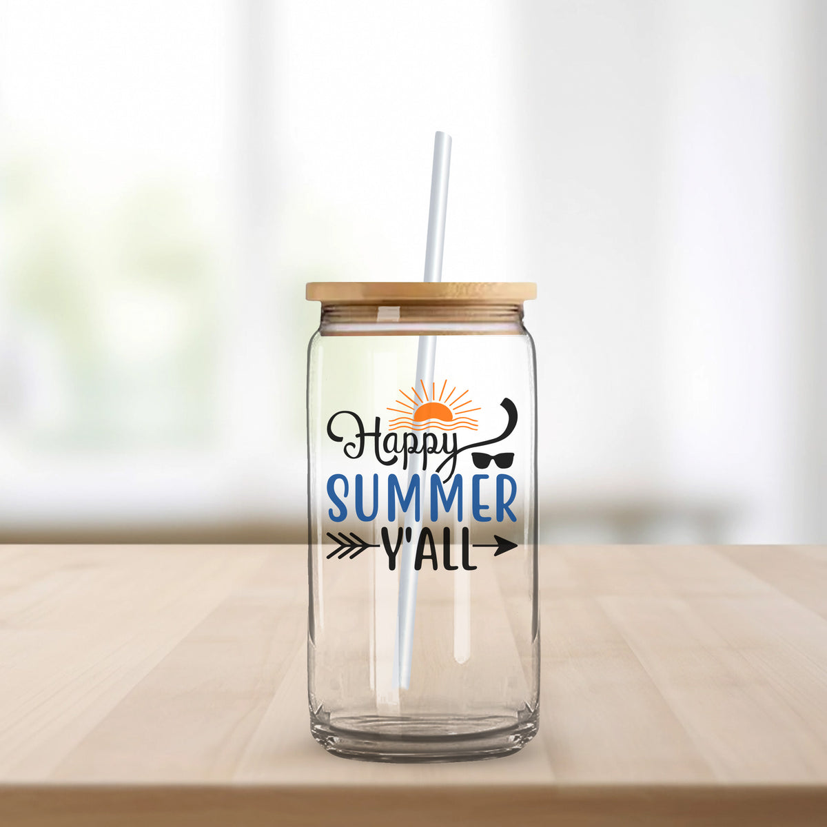 "Happy Summer Y'all" Graphic - Glowforge