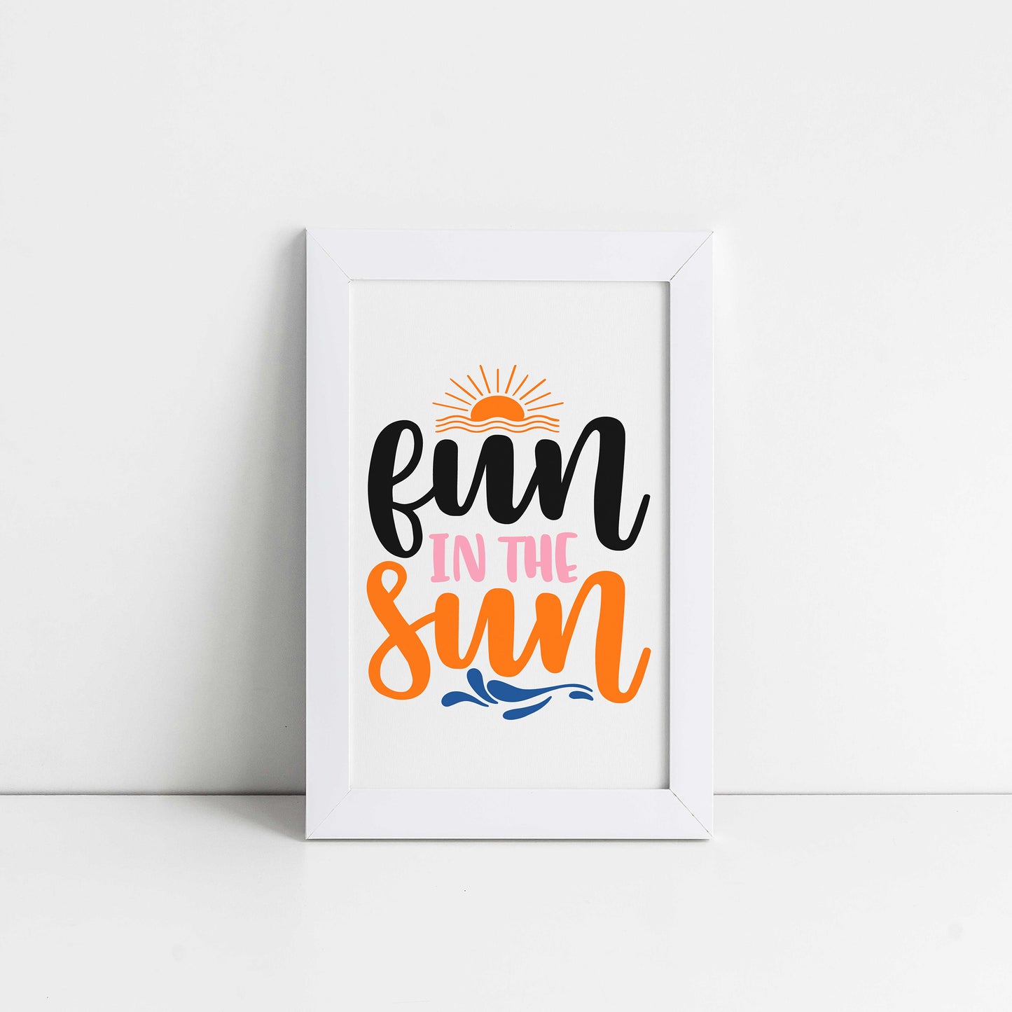 "Fun in The Sun" Graphic