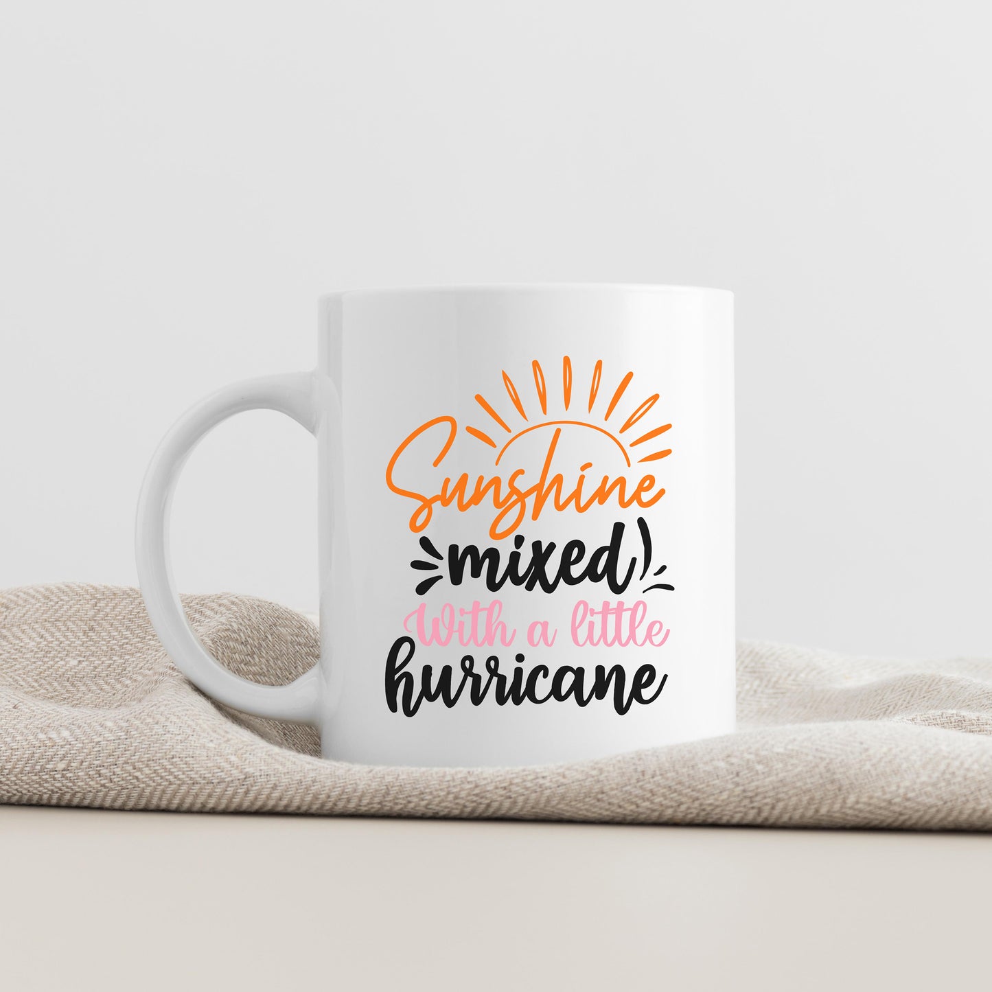 "Sunshine Mixed With A Little Hurricane" Graphic