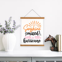 "Sunshine Mixed With A Little Hurricane" Graphic