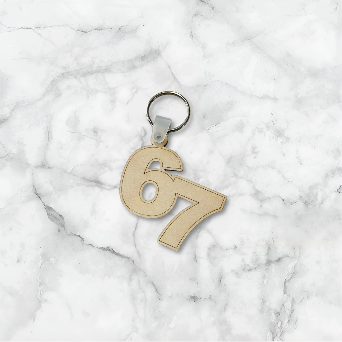 6 7 Simple Keychain – Glowforge Shop