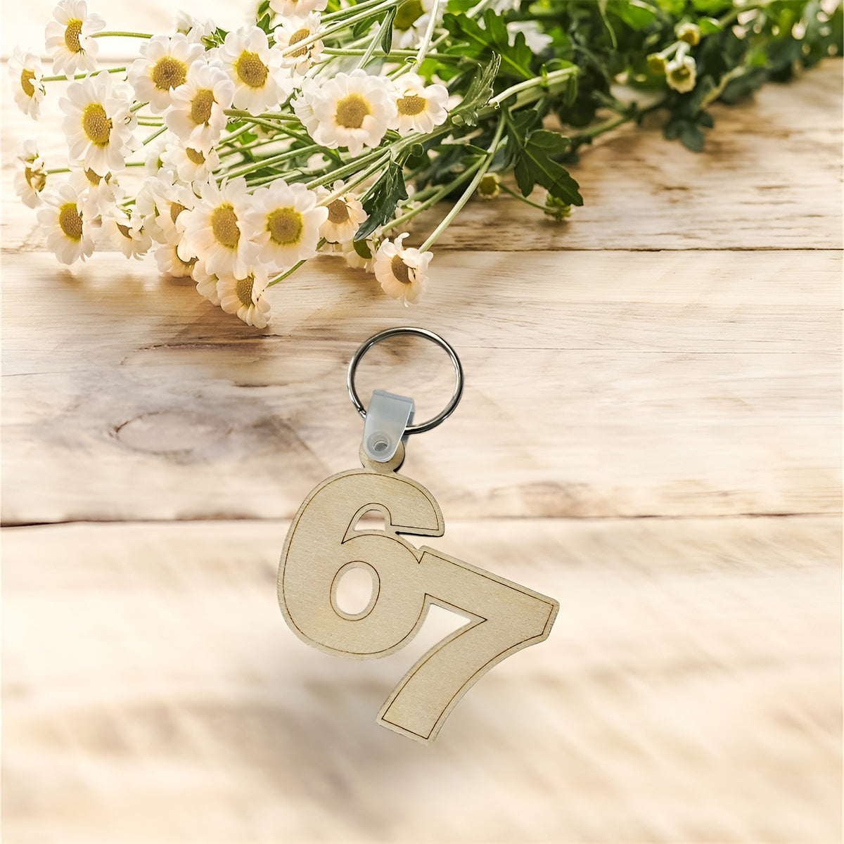 6 7 Simple Keychain - Glowforge