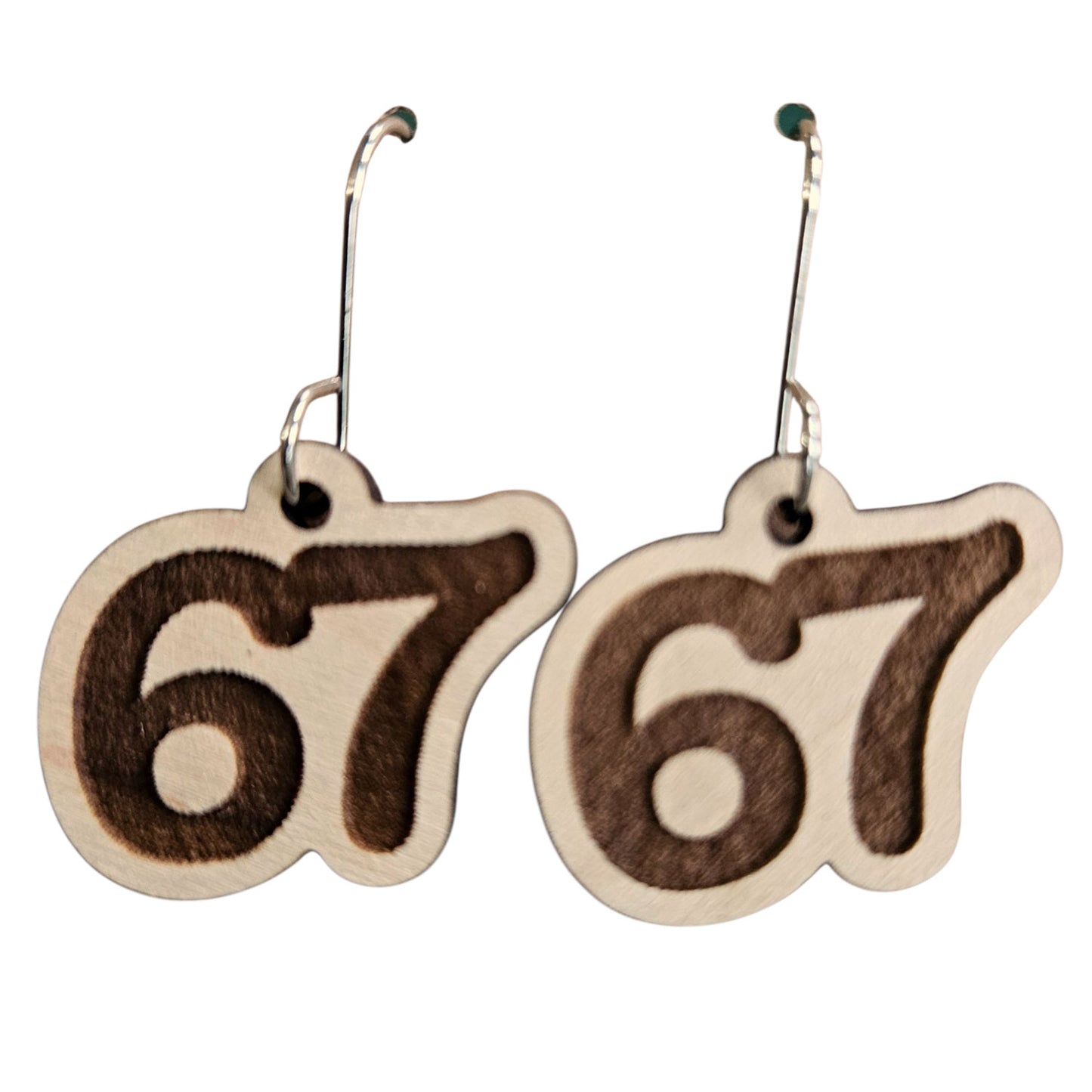 67 Earrings - Glowforge