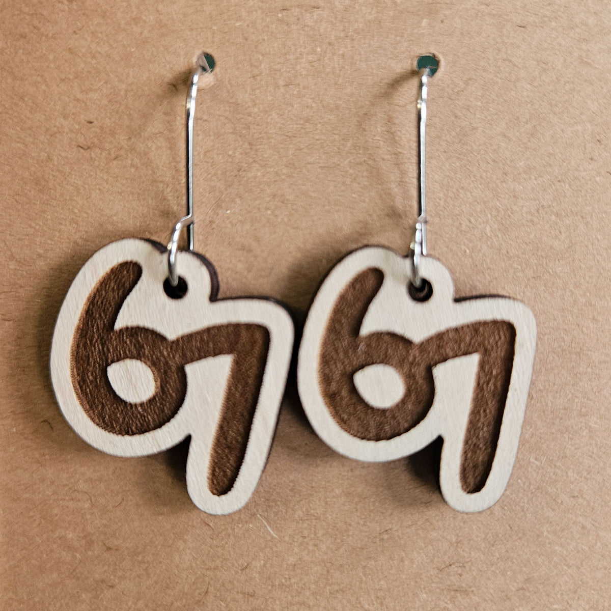 67 Vertical Earrings - Glowforge