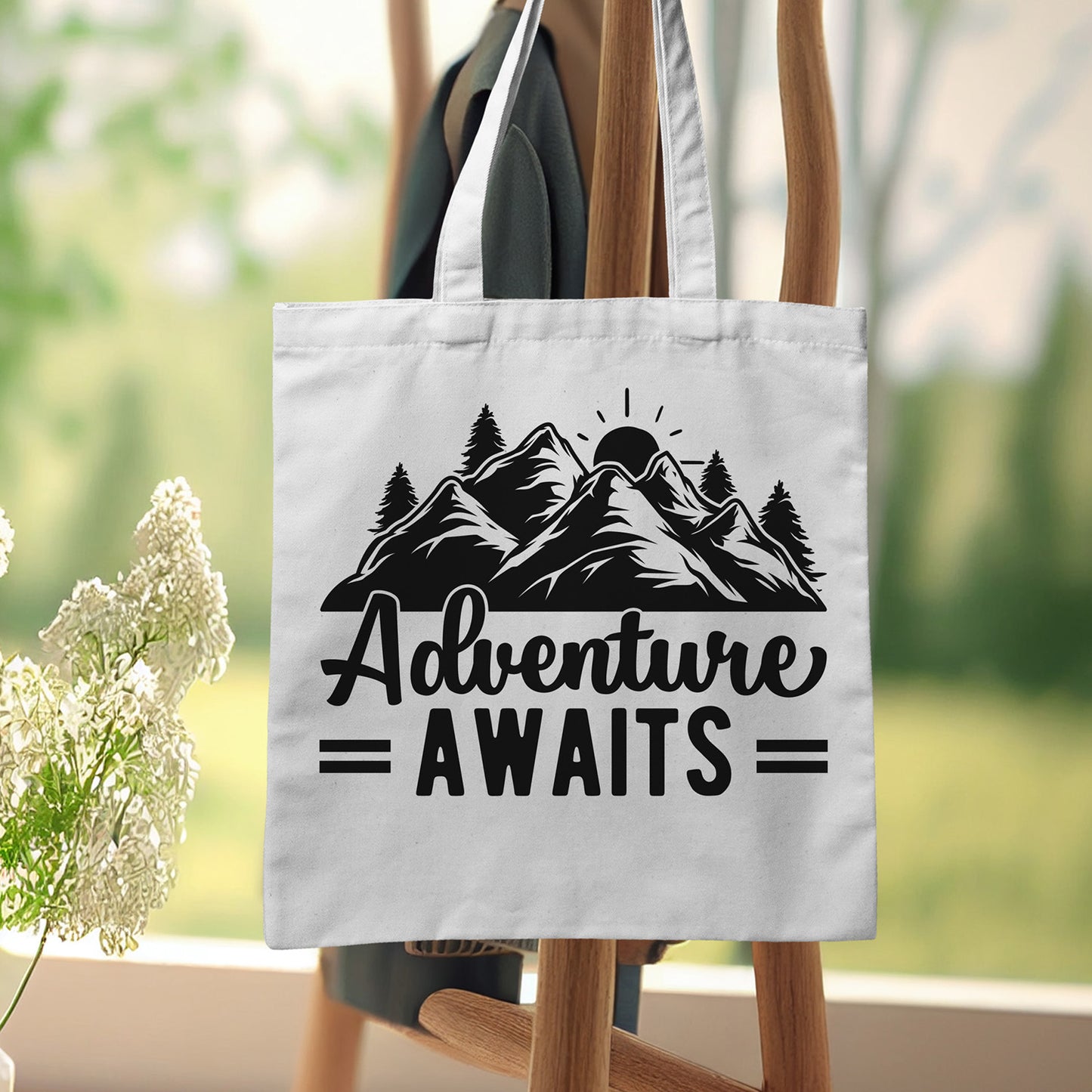 "Adventure Awaits" Graphic