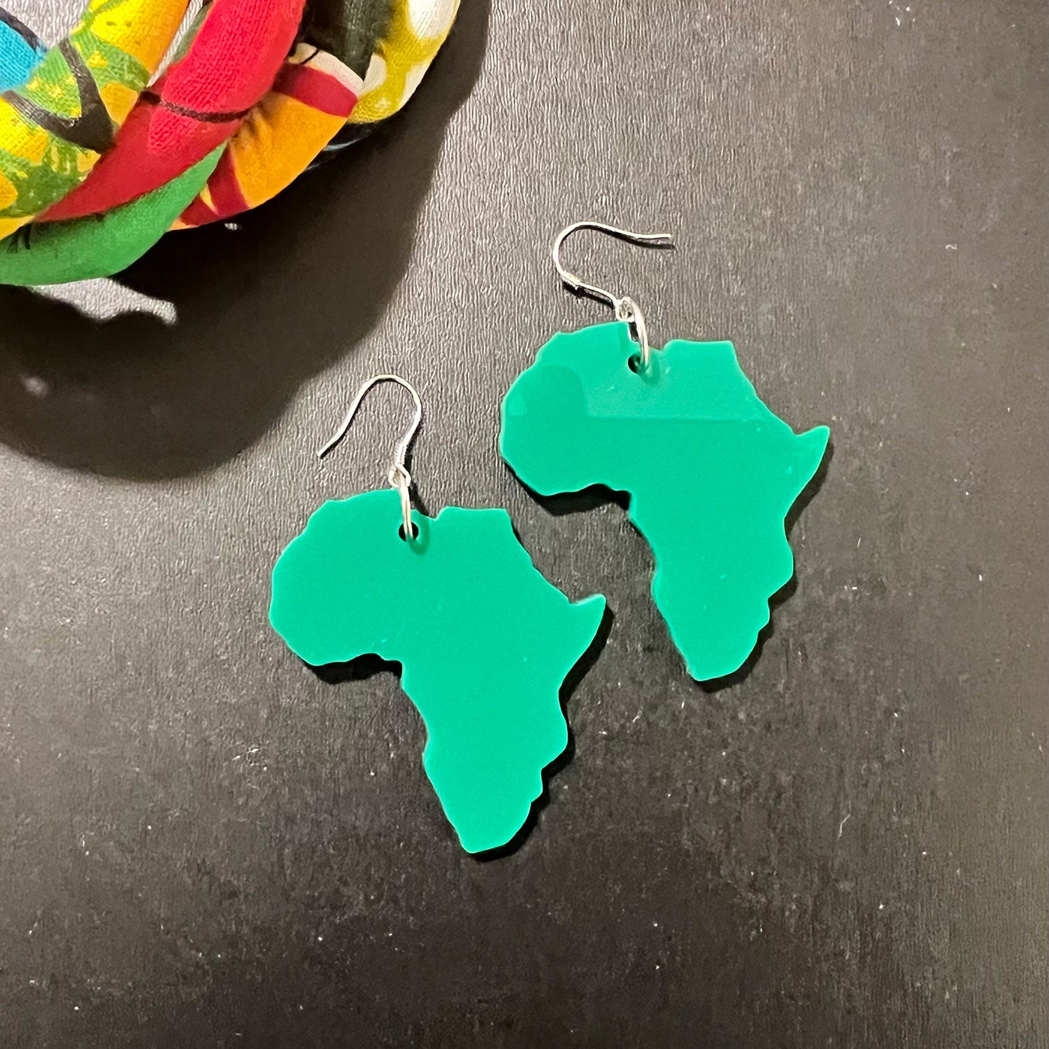 Africa continent deals earrings