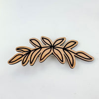 Arched Leaf Hair Clip